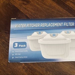 Water Pitcher Replacement Filter Pack of 2 NIP Unopened